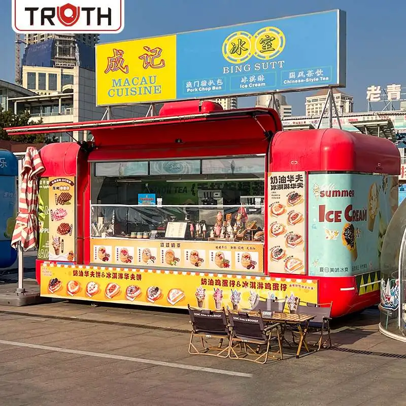 Warum ist der voll ausgestattete 220-V-Küchenanhänger für Eis von Qingdao Truth ein Game-Changer für Ihr Unternehmen?
