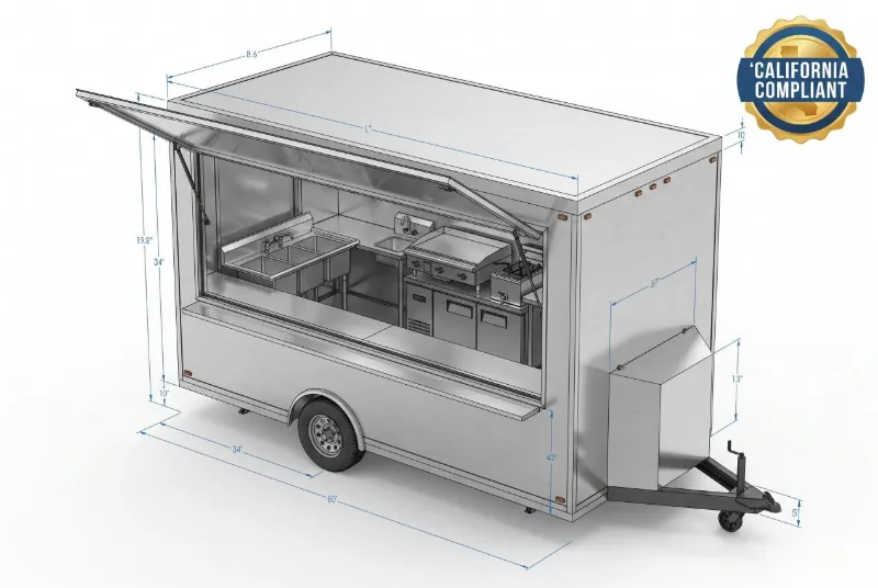 ​Der ultimative Leitfaden für kalifornische Food-Truck-Genehmigungen und -Vorschriften (Ausgabe 2026)