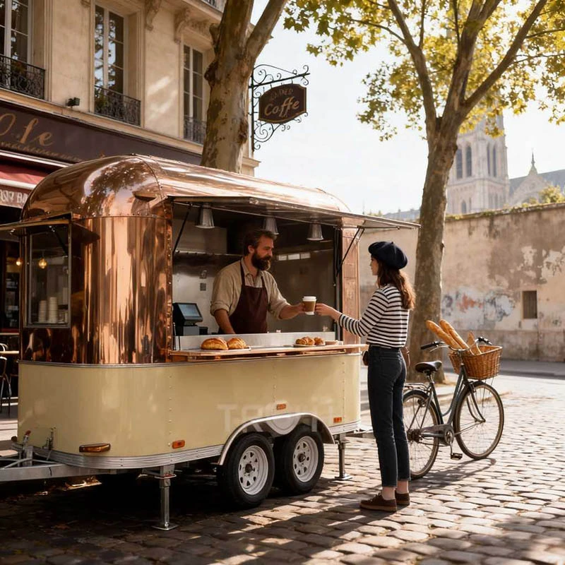 Wie kann ein multifunktionaler mobiler Coffee-Food-Anhänger Ihr Unternehmen in eine flexible Catering-Lösung verwandeln?