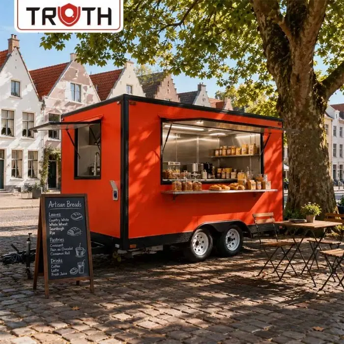 Mobiler Imbisswagen von BBQ Machines