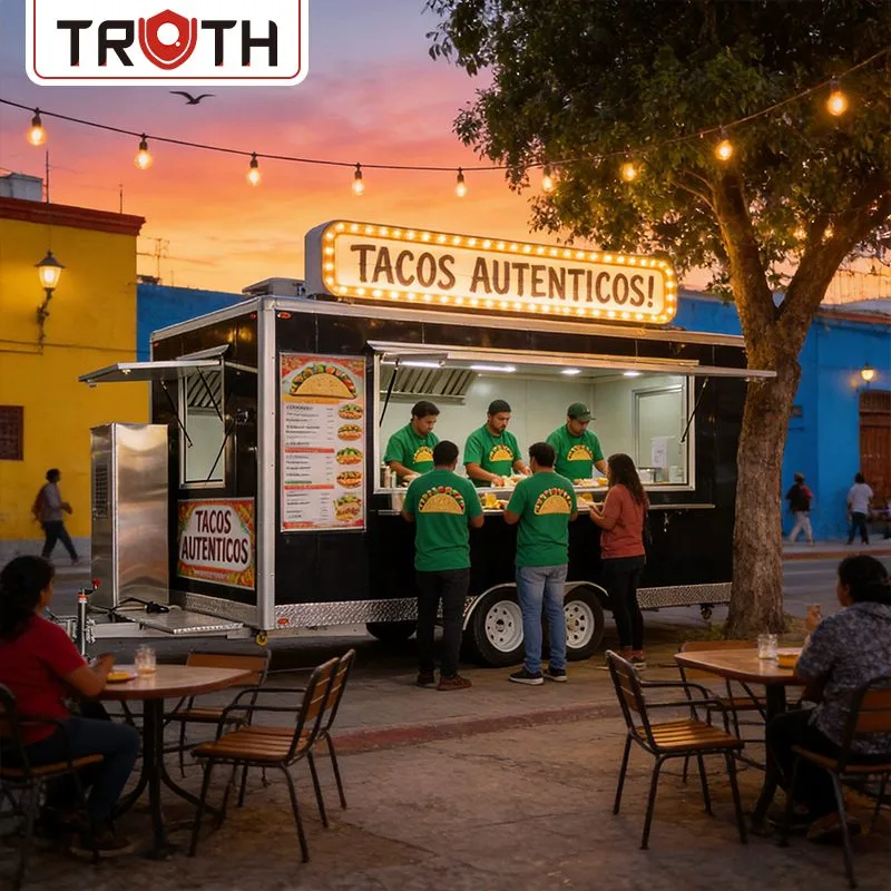 Concession Food Trailer Mobiler Tacos-Wagen
