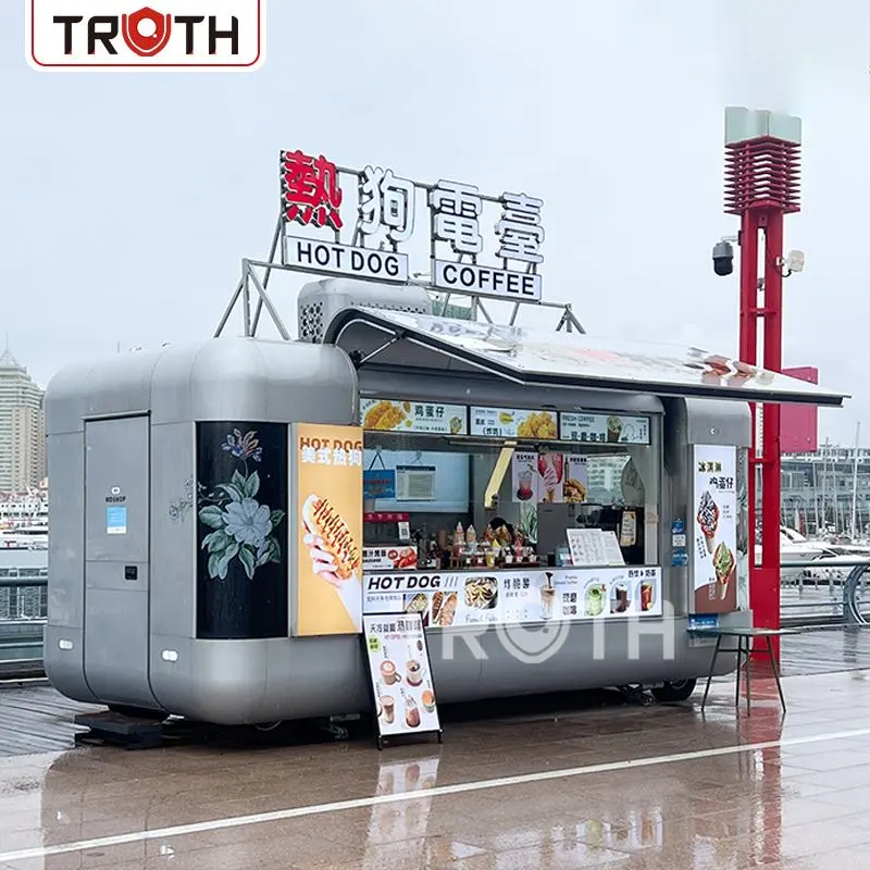 Hotdog-Imbisswagen mit voll ausgestatteter Küche