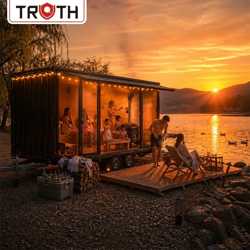 Maßgeschneiderte Sauna und Dampfbäder