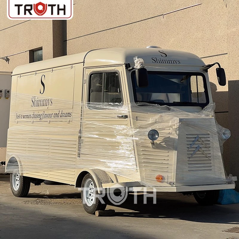 Food truck exterior - fully customized wrap and equipment layout