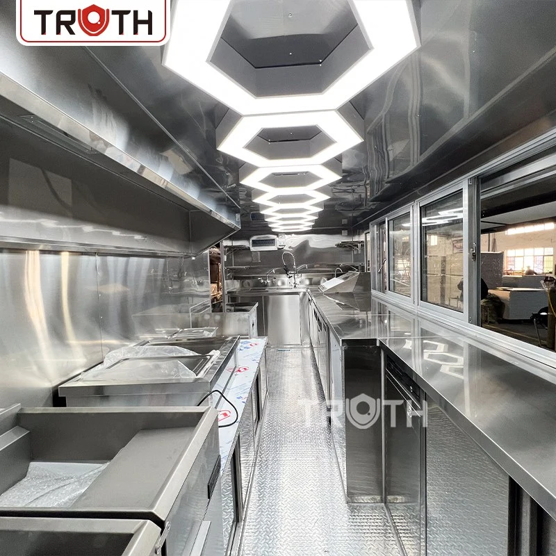 Interior equipment layout - coffee machine and sink station