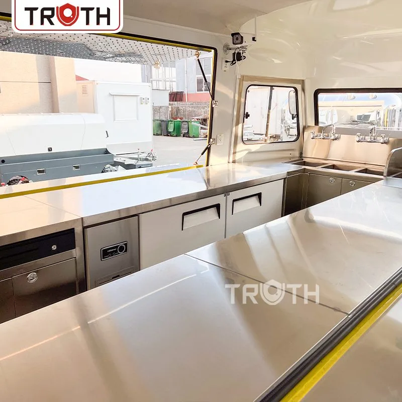 Mobile Electric Drivable Food Trailer For Tacos