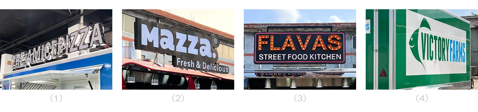 Stainless Steel Food Truck