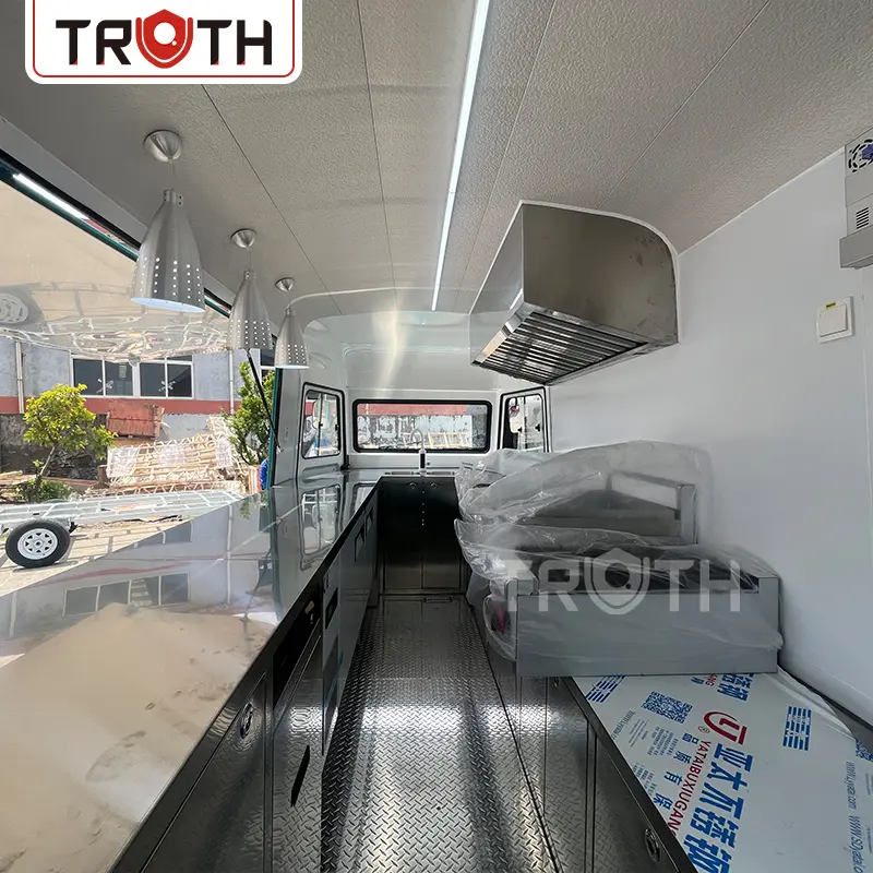 Citroen-Style Food Truck for Events and Street Food