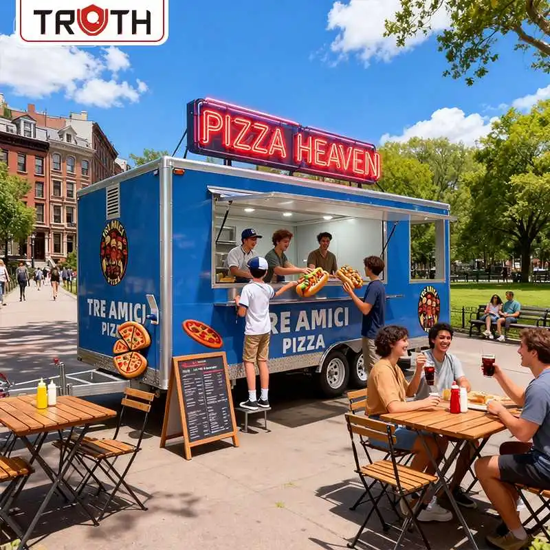 Mobiler Konzessions-Pizza-Food-Trailer