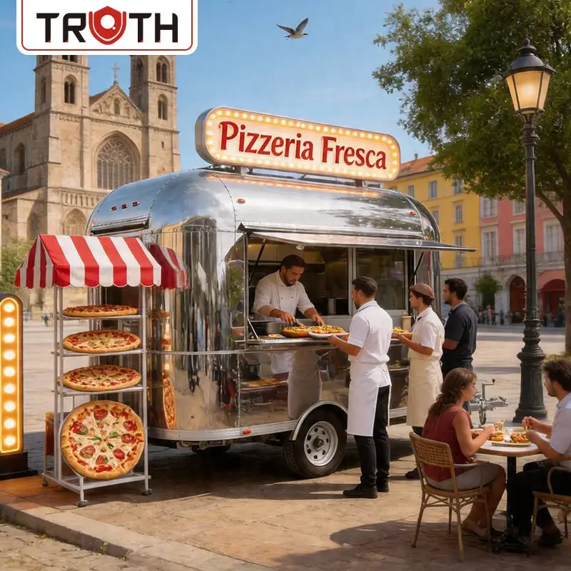 Mobiler Kitchen Pizza Concession Food Trailer